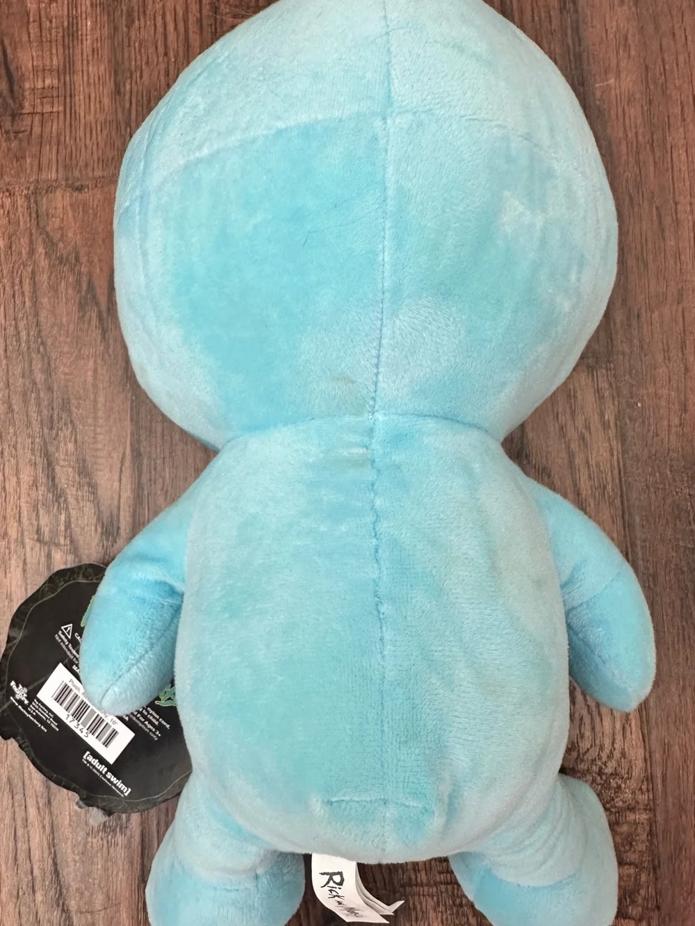 Rick and Morty Mr. Meeseeks Blue Plush Stuffed Toy 10” w/ Hang Tag Adult Swim